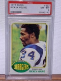 1976 Topps Rickey Young PSA 8 football card