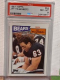 1987 Topps Jay Hilgenberg, PSA 8 football card