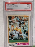 1982 Topps Walter Payton PSA 9 football card