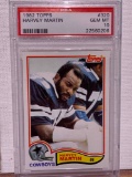 1982 Topps Harvey Martin PSA 10 football card