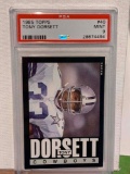 1985 Topps Tony Dorsett PSA 9 football card