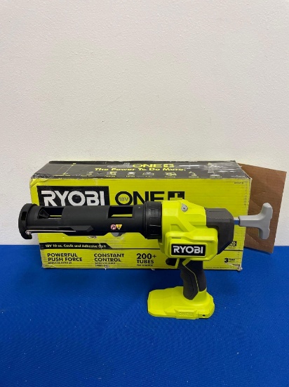 Ryobi 18V 10 oz. caulk and adhesive gun, works