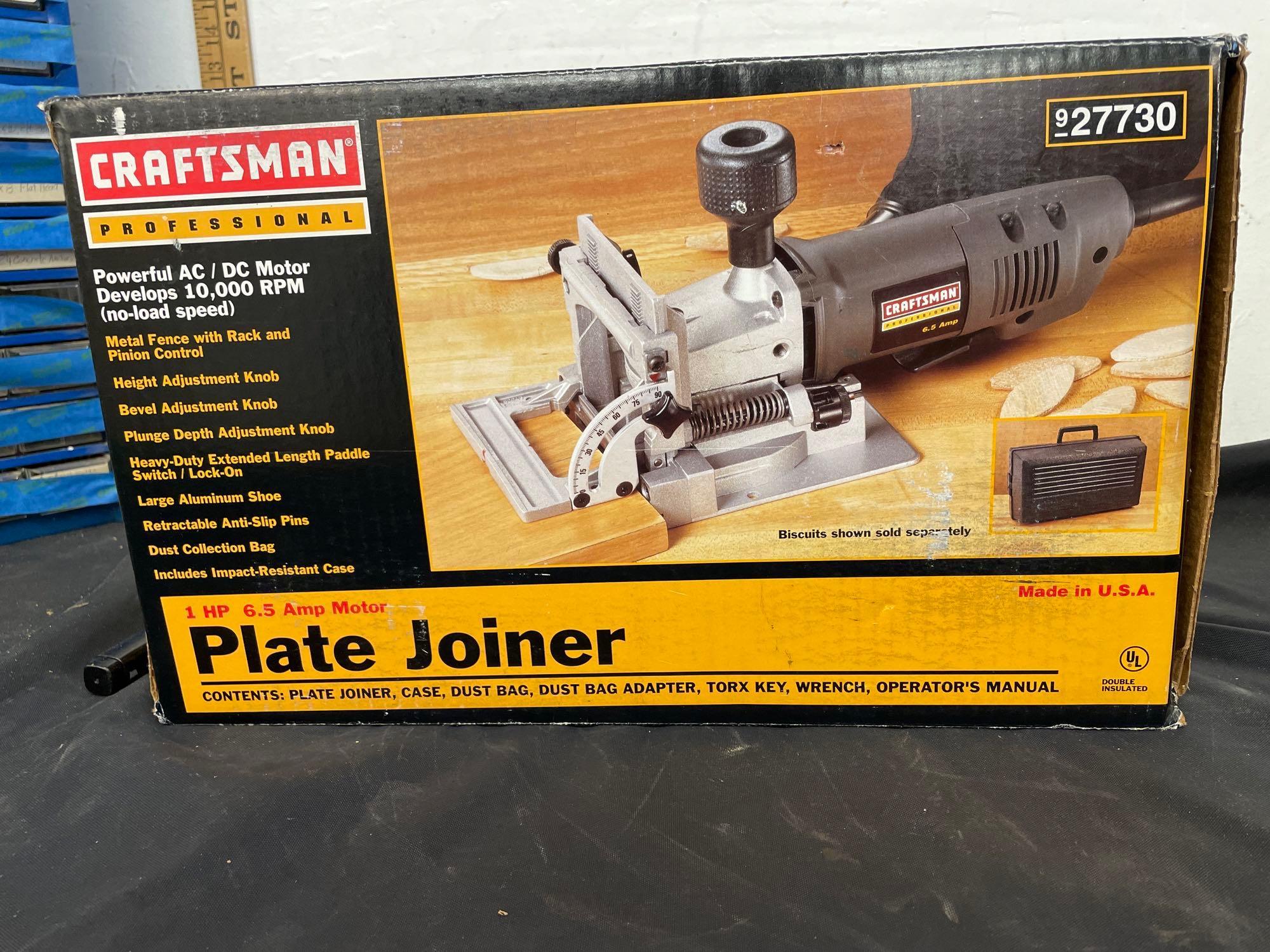 CRAFTSMAN Plate Joiner Proxibid