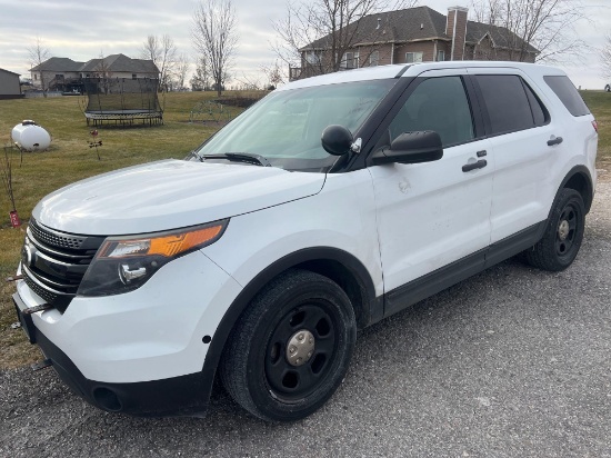 60286-2014 Ford Explorer AWD Police Interceptor 186xxx miles runs and drives