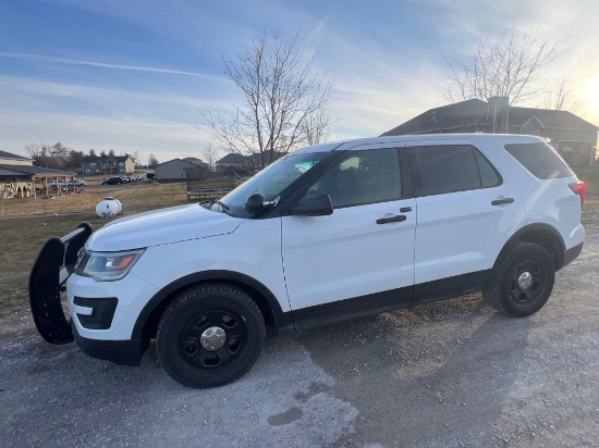 8848-2016 Ford Explorer Police Interceptor AWD 189k miles runs and drives