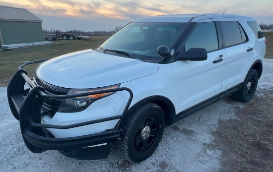 60281-2014 Ford Explorer AWD Police Interceptor 161k miles runs and drives