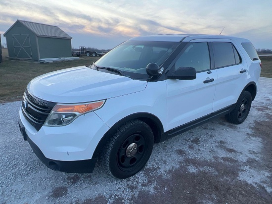 31472-2013 Ford Explorer AWD Police Interceptor 209k runs and drives