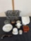 basket and glass