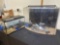 two fish tanks