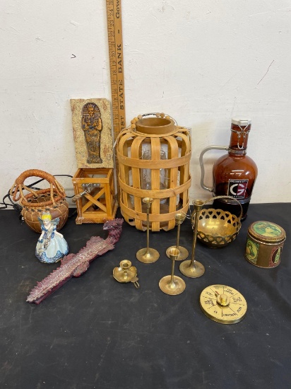 brass, candles, and more