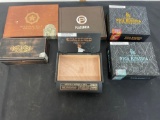 cigar wood boxes different sizes