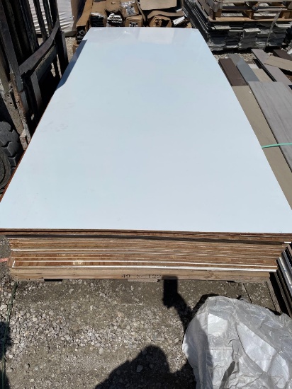Plywood with PVC sheets3/8x4x10