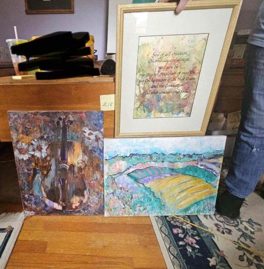 large canvases Art Art, Antiques & Collectibles Art Online Auctions