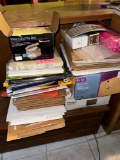 huge lot of office supplies, mailing stickers envelopes more