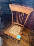 NICE FALSE CANE CHAIR. pressed seat