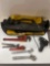 deWalt tool bag, crescent, wrenches, pipe wrenches, vice grips, solder
