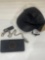 New Harley Davidson wallet chair and leather hat