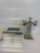 Glitter galore 3 Lite candelabra and glass jewelry box