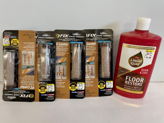 epoxy putty & floor restore