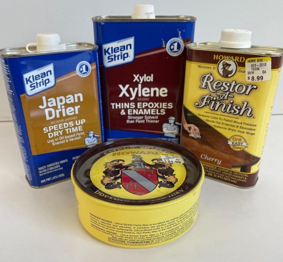 paint thinner & finish