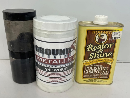 Ground Flooring Metalics, Restor A Shine new