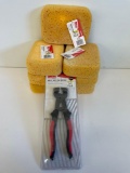 Grout Sponge and heavy duty tile nippers new