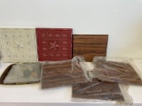 Tin Ceilings and Wood shelves