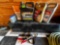 Lot of Antifreeze, Hydro Oil, tire repair and 2 cycle engine oil.