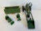 vintage metal John Deere tractor