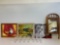 Paint frames, mirror, crystal glasses