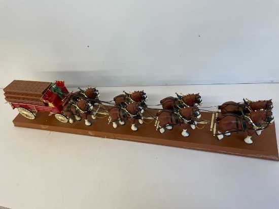Budweiser Team and Cart