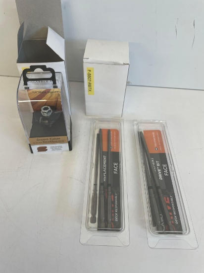Groove Cutter and Drive Bits