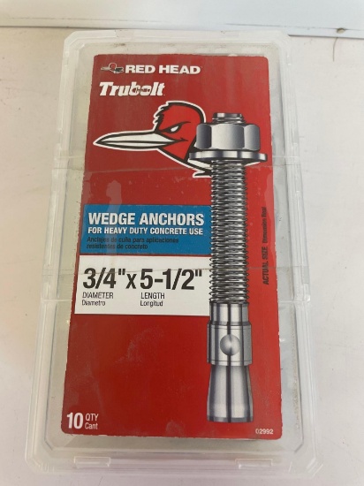 Wedge Anchors 3/4x5 1/2? new