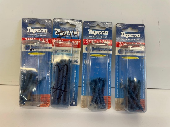 Tapcon concrete anchors 3/16x1 3/4?