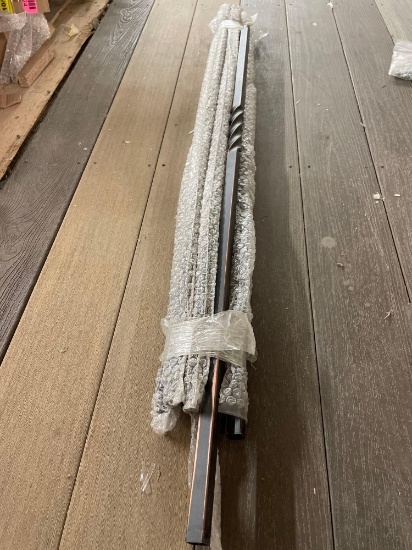 Metal balusters