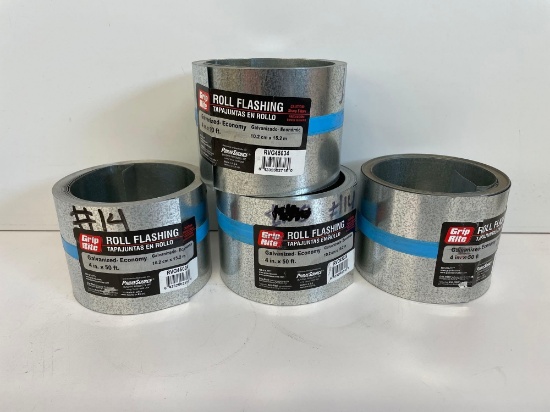 Roll Flashing Galvanized 4?x50ft