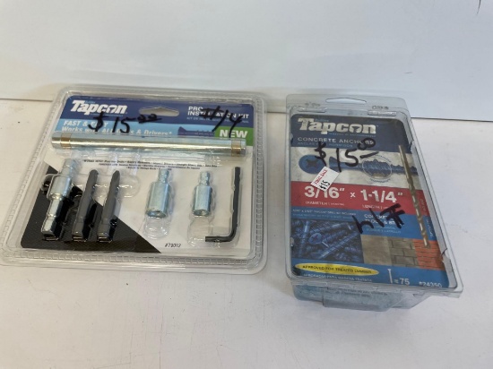 Bits and Concrete Anchors 3/16x1 1/4?