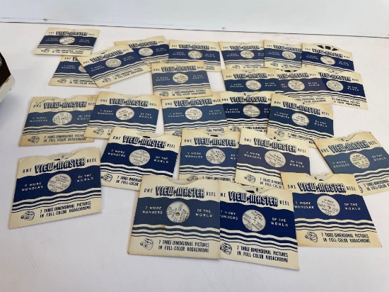 Vintage View master reels