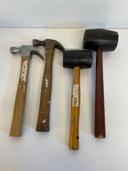 hammers and rubber hammer