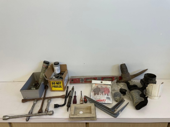 metal levels, end coating grey, Cross wrench screwdrivers and more