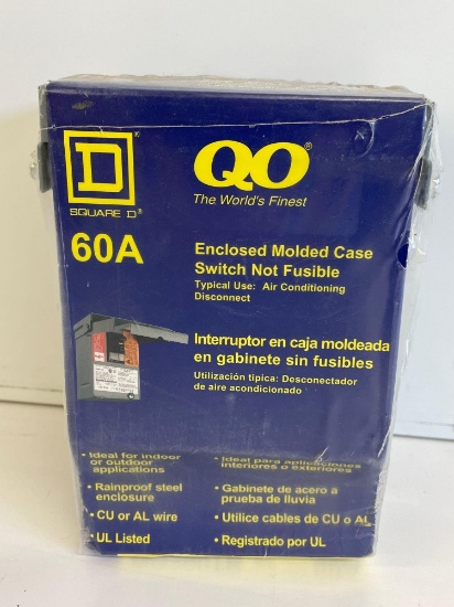 Enclosed Molded Case Switch Not Fusible new