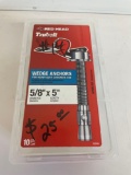 Wedge Anchors 5/8x5? new