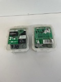 Backer-on screws #10x 1 1/4? and 2 2/4?