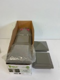 Post Sleeve Cap 4x4 grey