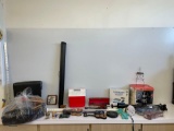 Expresso mini, Pioneer CD player control box, cooler and more