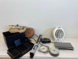Heater, CD?s, singing fish laptop batteries and more