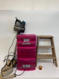 Passage latch, ladder 2ft, straps and more