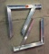 Stainless shelves 18 x 21