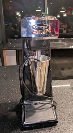 Omega M1000 Commercial Milk Shake Maker Single Spindle