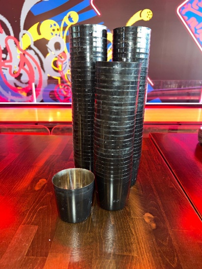 Metal Cups - 90 - just over 3 inches tall